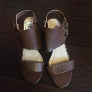 Brown Sandal Wedges